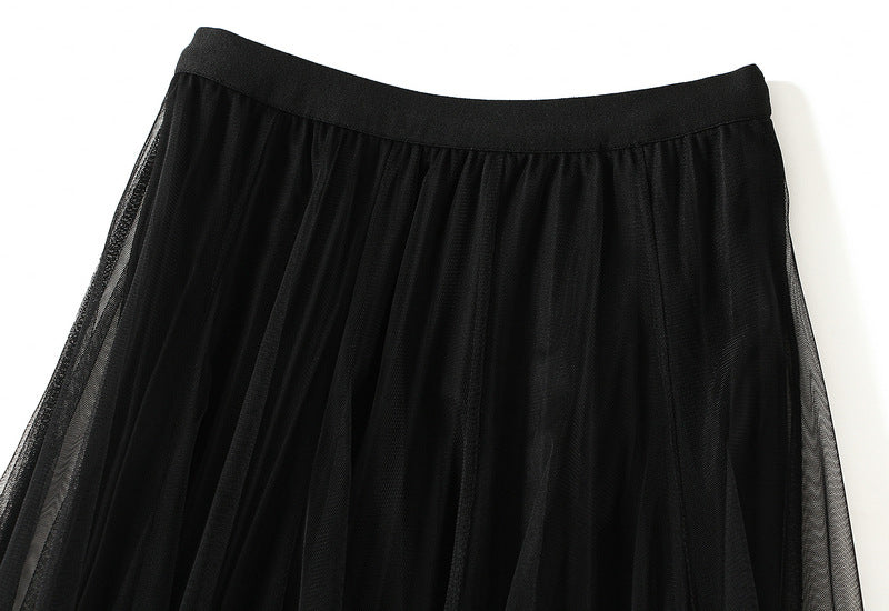 Fusta midi dama 8611