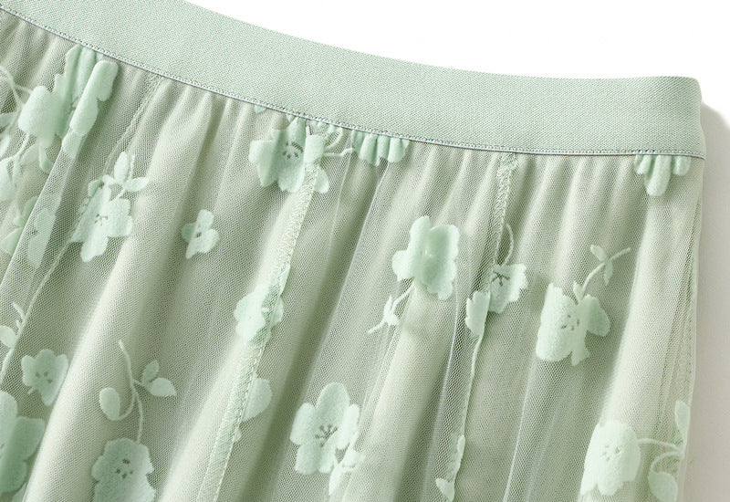 Fusta midi dama 5215