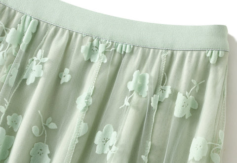 Fusta midi dama 5215