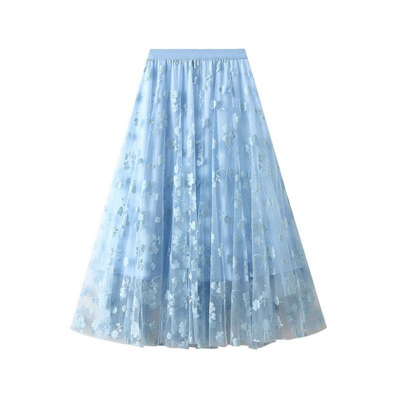 Fusta midi dama 5215