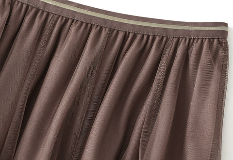 Fusta midi dama 0803