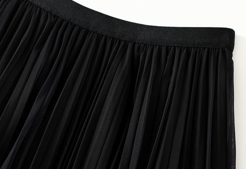 Fusta midi dama J898