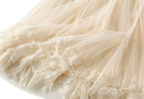 Fusta midi dama 8611