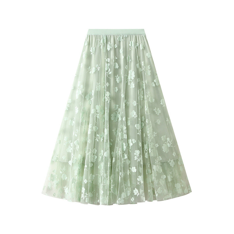 Fusta midi dama 5215