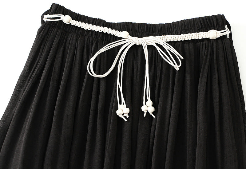 Fusta midi dama 2192