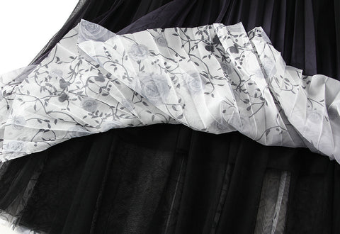 Fusta midi dama J898