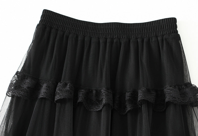 Fusta midi dama 2533