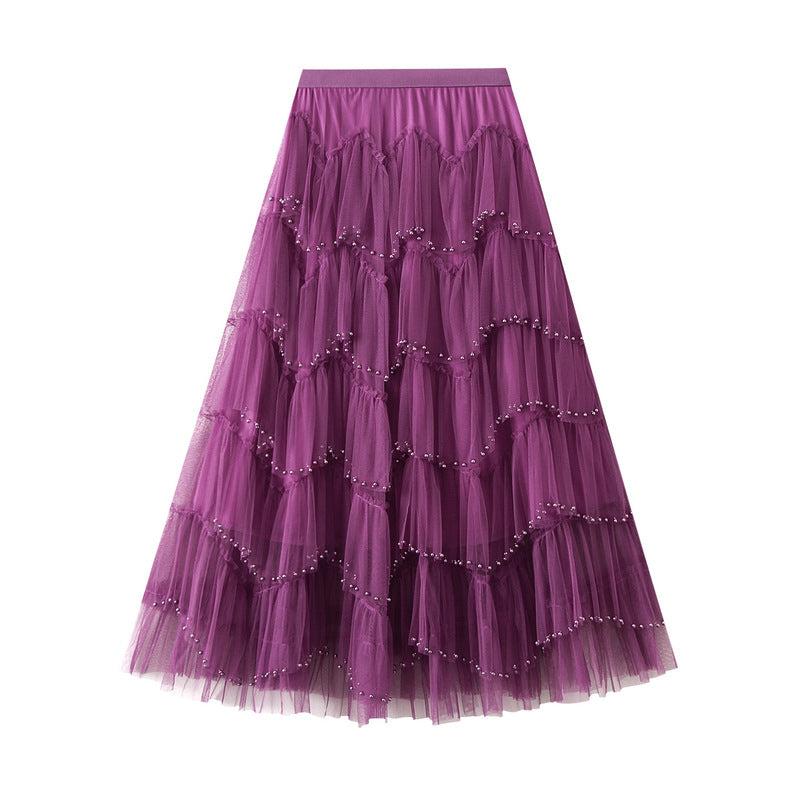 Fusta midi dama 1220