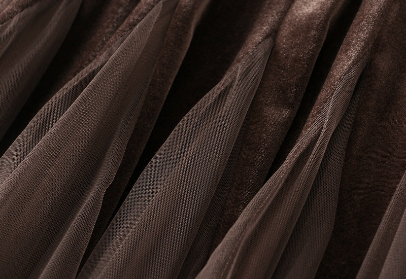 Fusta midi dama D8810