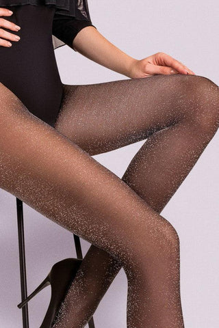 Dresuri Lurex 20 den Gabriella 435 NERO - Lusha.ro