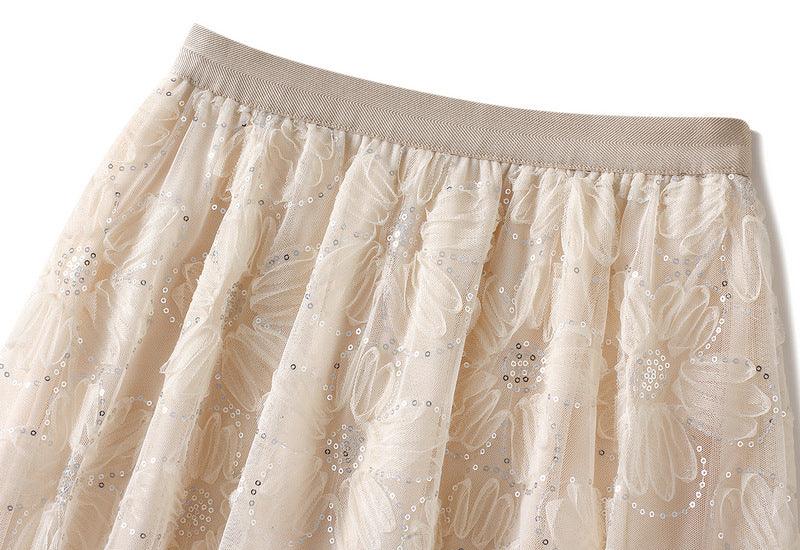 Fusta midi dama 0357 - Lusha.ro