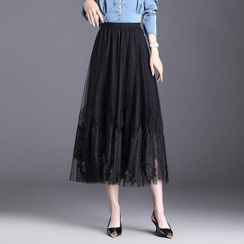 Fusta midi dama 0688 - Lusha.ro