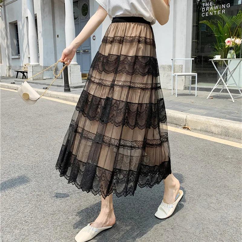 Fusta midi dama 0918 - Lusha.ro