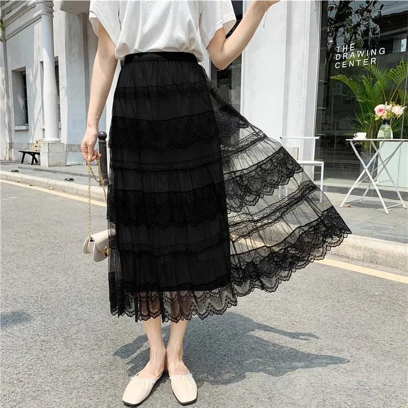 Fusta midi dama 0918 - Lusha.ro