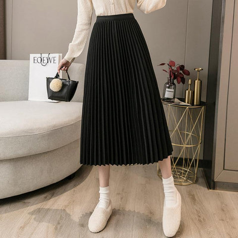 Fusta midi dama 0930 - Lusha.ro