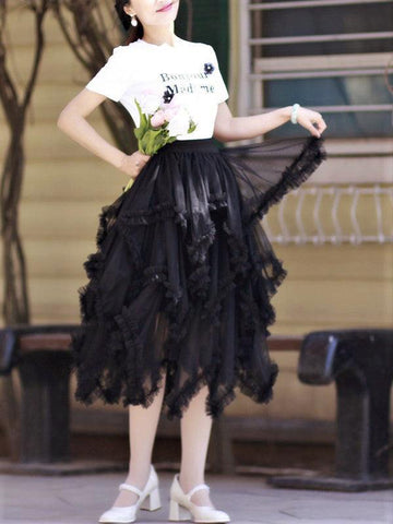 Fusta midi dama 1279 - Lusha.ro