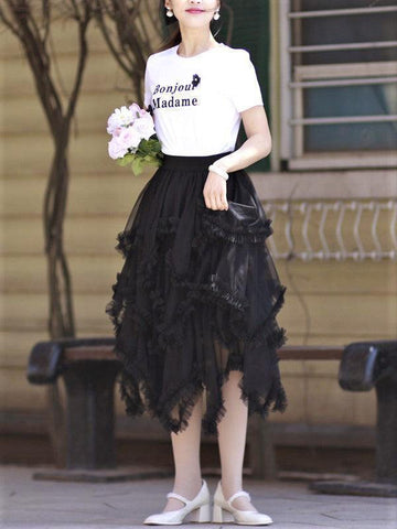 Fusta midi dama 1279 - Lusha.ro