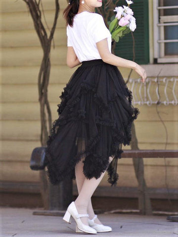 Fusta midi dama 1279 - Lusha.ro