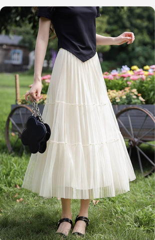 Fusta midi dama 2037 - Lusha.ro