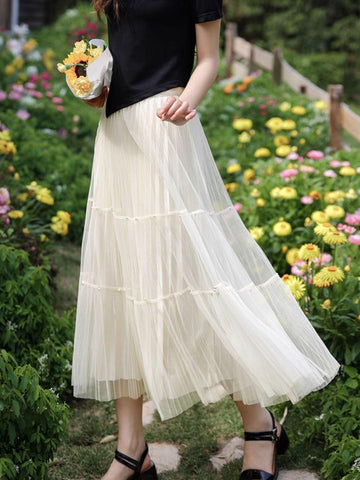 Fusta midi dama 2037 - Lusha.ro