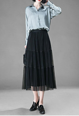 Fusta midi dama 2037 - Lusha.ro