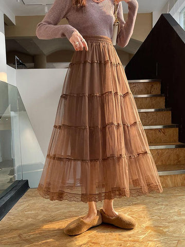 Fusta midi dama 2113 - Lusha.ro