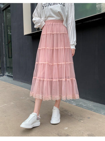 Fusta midi dama 2113 - Lusha.ro