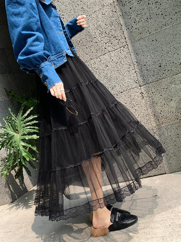 Fusta midi dama 2113 - Lusha.ro