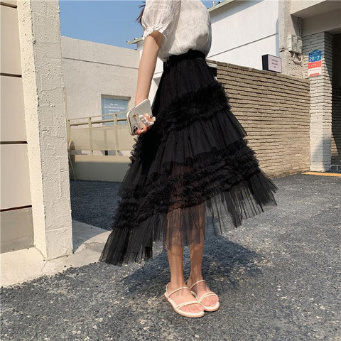 Fusta midi dama 2131 - Lusha.ro