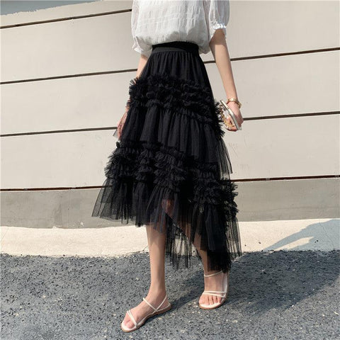 Fusta midi dama 2131 - Lusha.ro