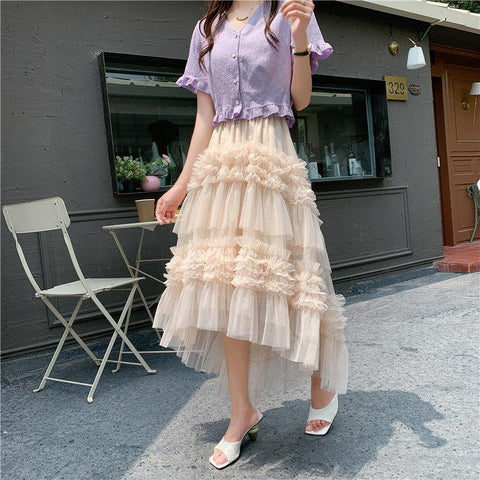 Fusta midi dama 2131 - Lusha.ro
