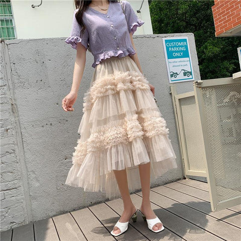 Fusta midi dama 2131 - Lusha.ro