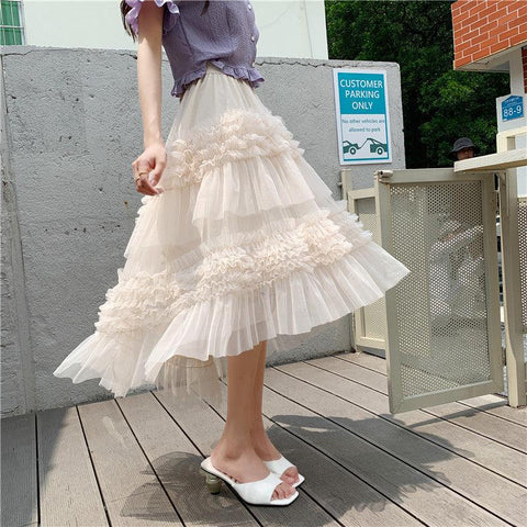 Fusta midi dama 2131 - Lusha.ro