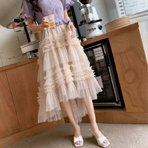 Fusta midi dama 2131 - Lusha.ro