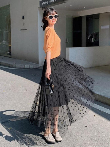 Fusta midi dama 2903 - Lusha.ro