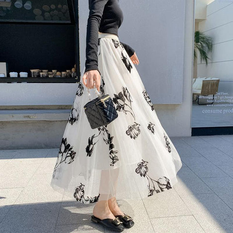 Fusta midi dama 3607 - Lusha.ro