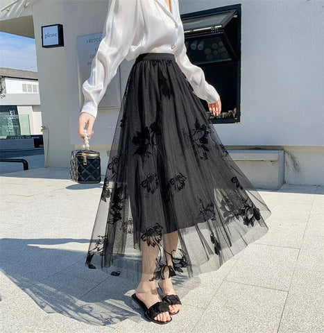 Fusta midi dama 3607 - Lusha.ro
