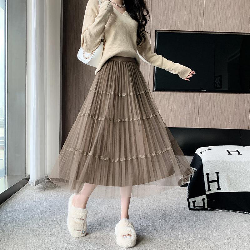 Fusta midi dama 5805 - Lusha.ro