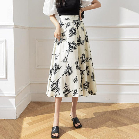 Fusta midi dama 6612-7 - Lusha.ro