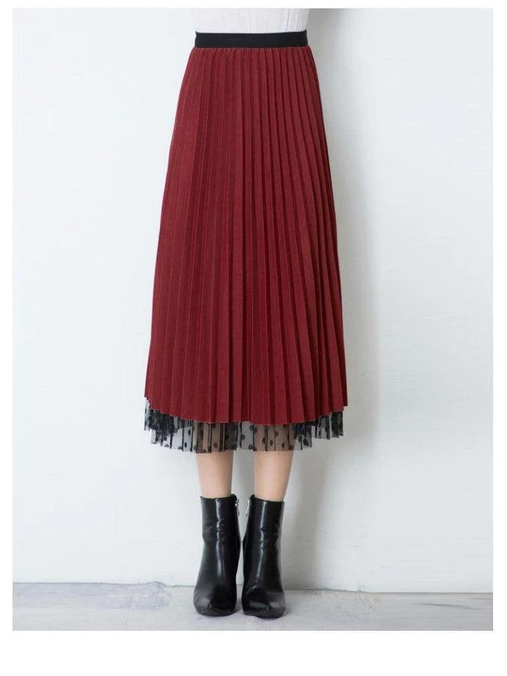 Fusta midi dama 7613 - Lusha.ro