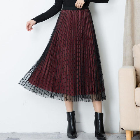Fusta midi dama 7613 - Lusha.ro