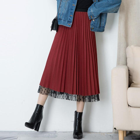 Fusta midi dama 7613 - Lusha.ro