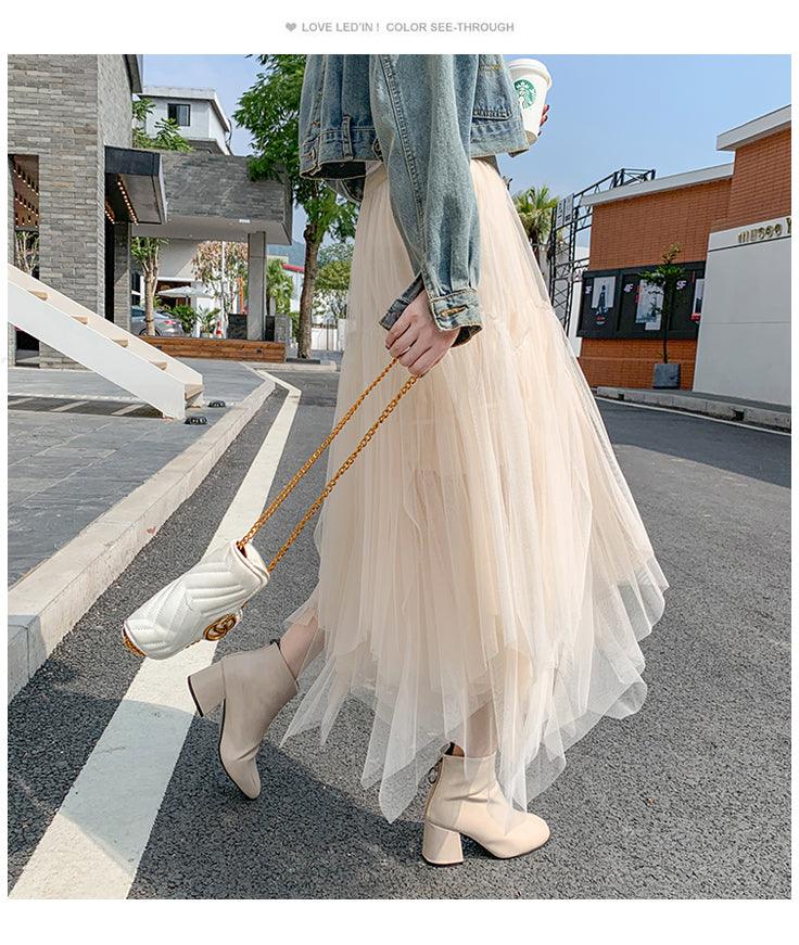 Fusta midi dama 8021 - Lusha.ro