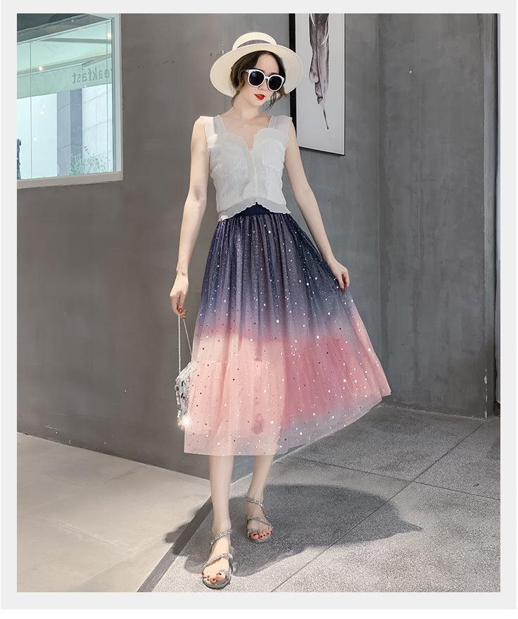 Fusta midi dama 8170 - Lusha.ro