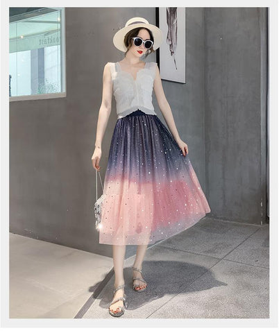 Fusta midi dama 8170 - Lusha.ro