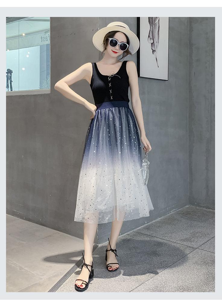 Fusta midi dama 8170 - Lusha.ro