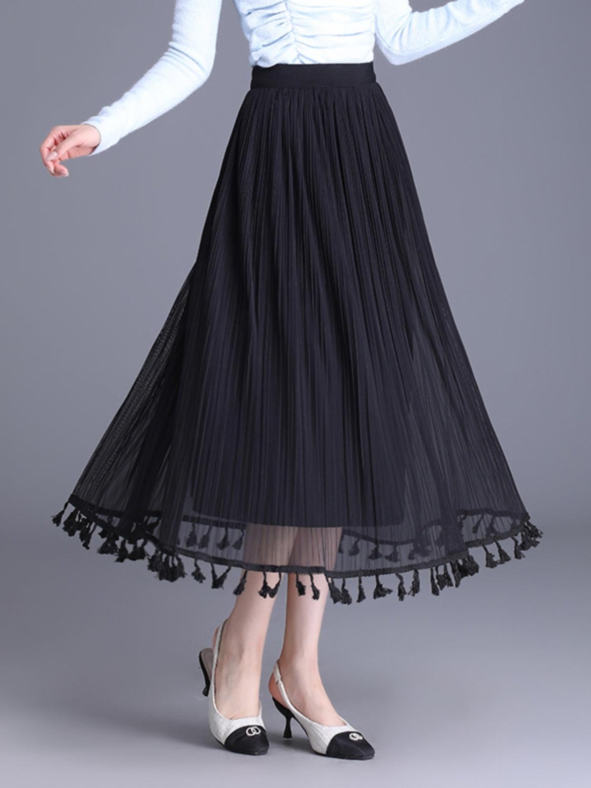Fusta midi dama 8637 - Lusha.ro