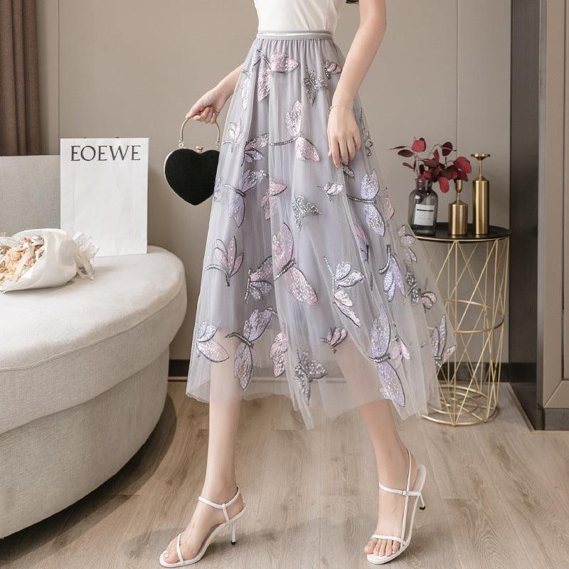 Fusta midi dama 8649 - Lusha.ro