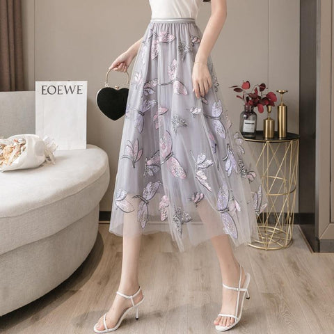 Fusta midi dama 8649 - Lusha.ro