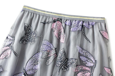 Fusta midi dama 8649 - Lusha.ro